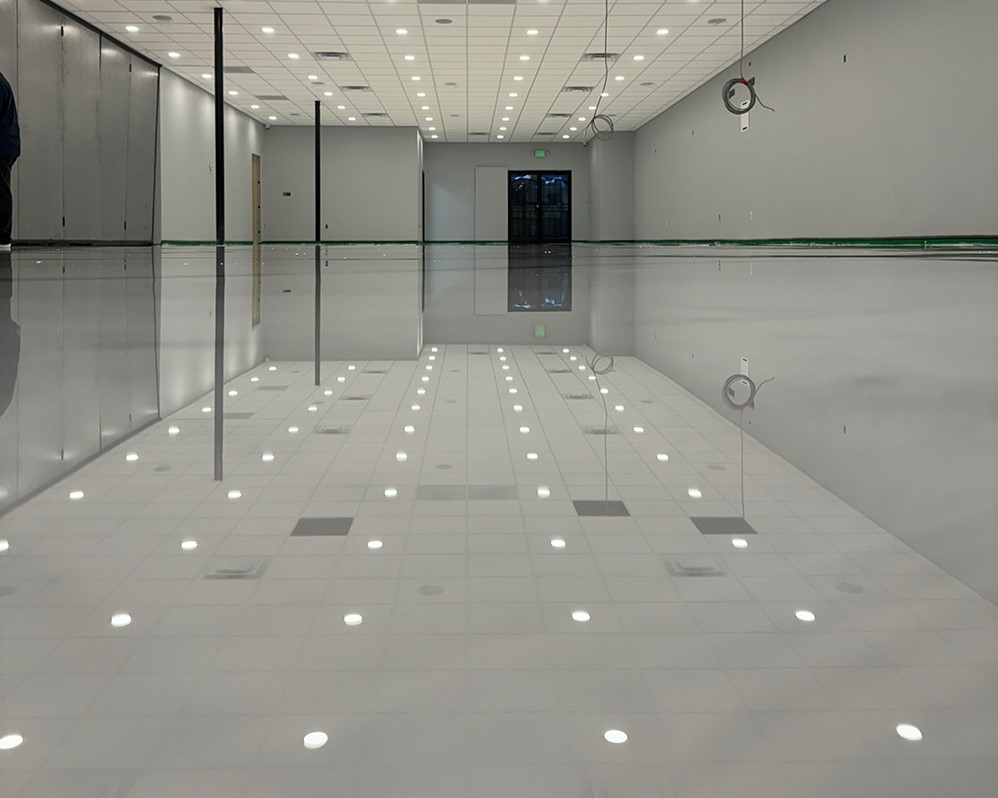 Solid Color Epoxy Flooring